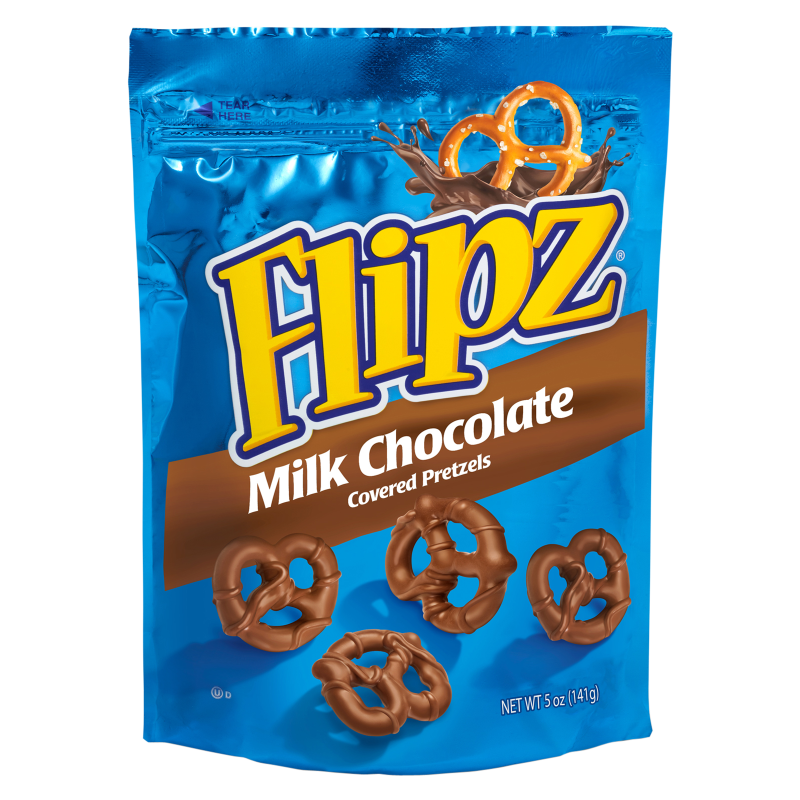 Flipz Milk Chocolate Pretzels 5oz