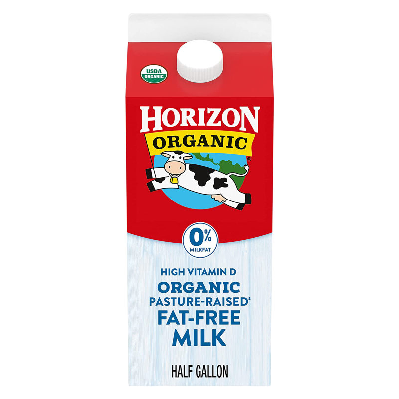 Horizon Organic Fat-Free Milk - 1/2 Gallon