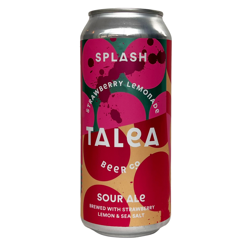 TALEA STRAWBERRY LEMONADE SPLASH Sour Ale 4pk 16oz Can 5.0% ABV