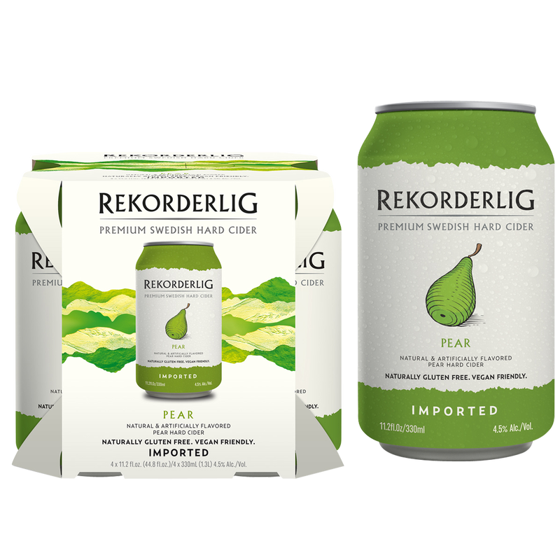 Rekorderlig Pear Cider 4pk 11.2oz Can 4.5% ABV