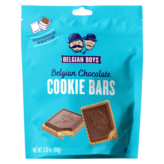 Belgian Boys Chocolate Cookie Bars 3.5oz