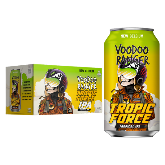 New Belgium Voodoo Ranger Tropic Force IPA 6pk 12oz Can 9.5% ABV