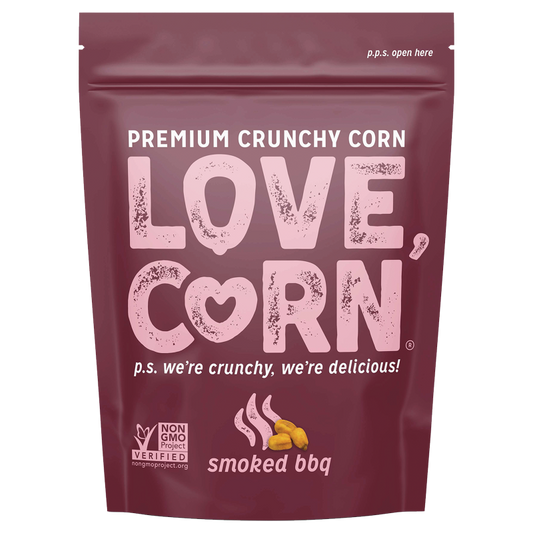 Love Corn Smoked BBQ Roasted Corn Snack 4oz