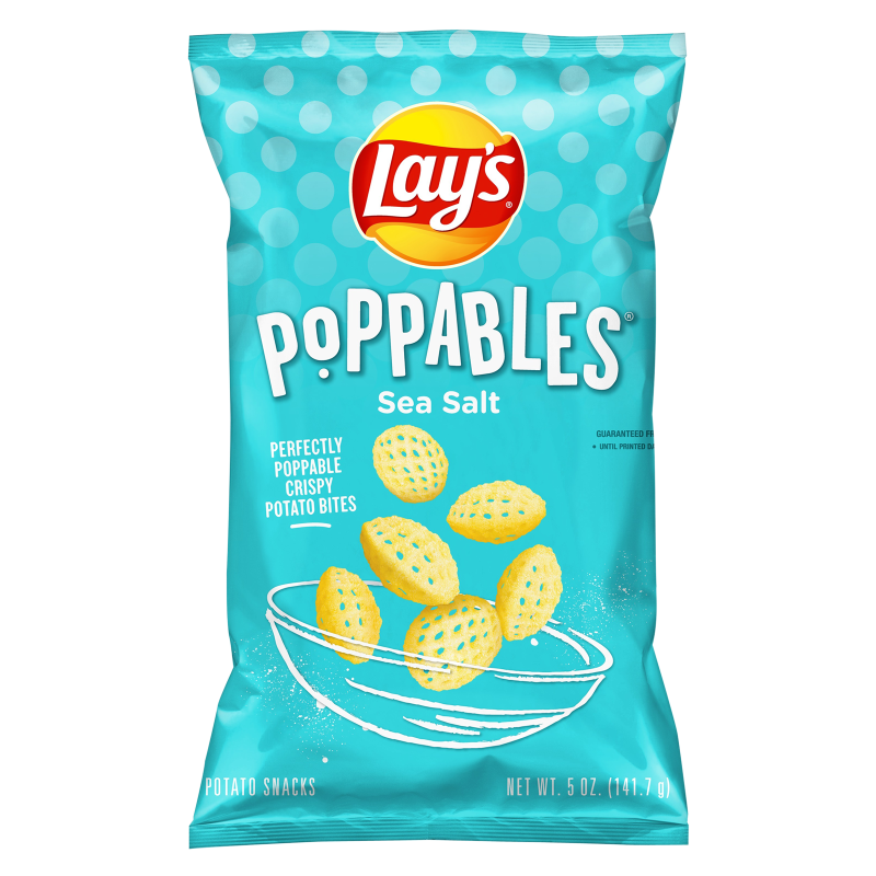 Lay's Poppables Sea Salt Potato Snacks 5oz