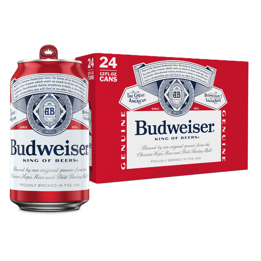 Budweiser 24pk 12oz Can 5.0% ABV