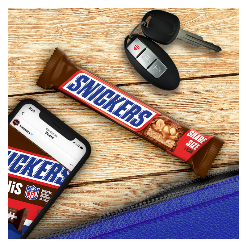 Snickers Candy Bar King Size 3.29oz