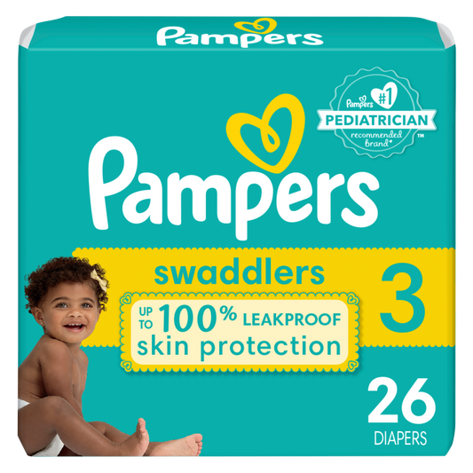 Pampers Swaddlers Diapers Size 3 26ct