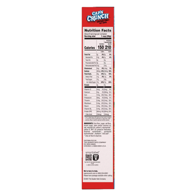 Cap'n Crunch Cereal 12.6oz