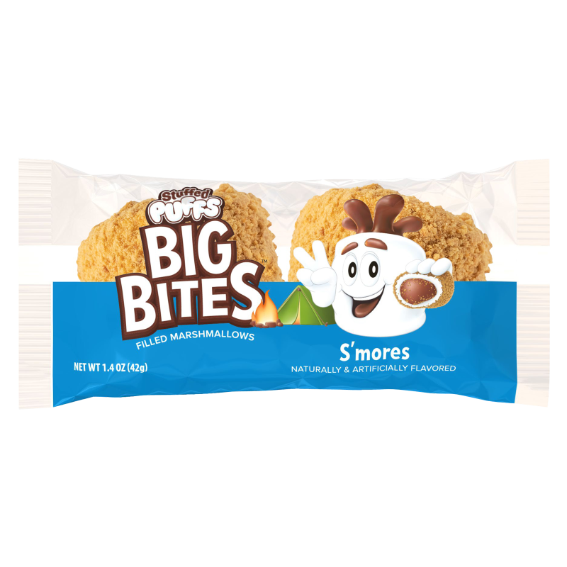 Stuffed Puffs Big Bites S'mores 2pk