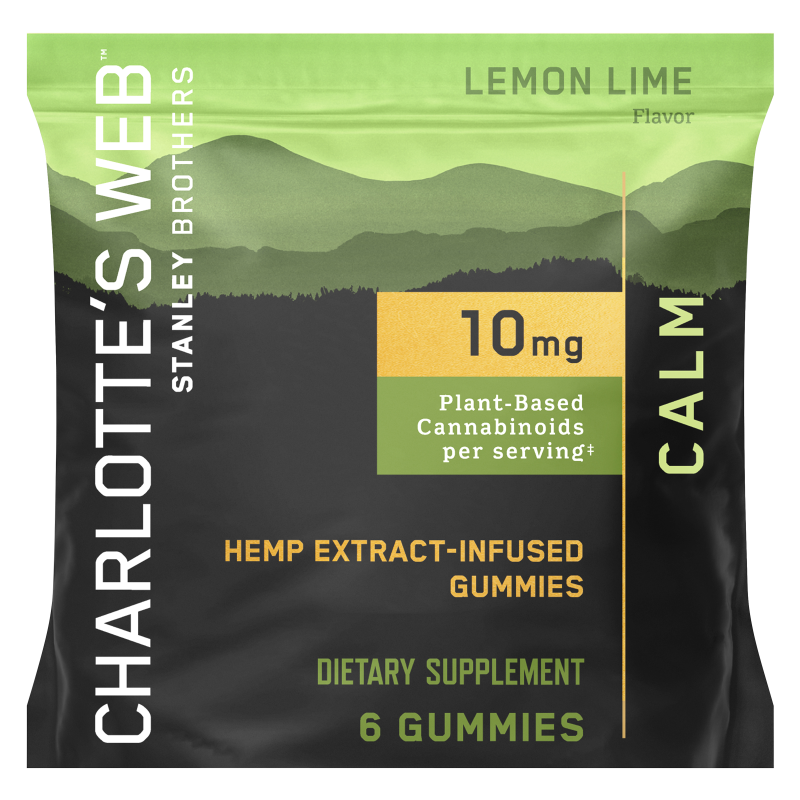 Charlotte's Web CBD Calming Gummies 6pk 10mg