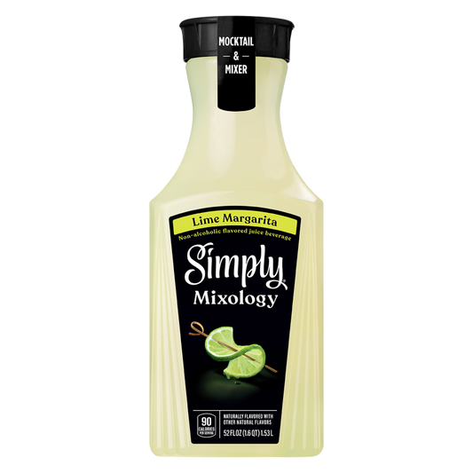 Simply Mixology Lime Margarita 52oz Bottle