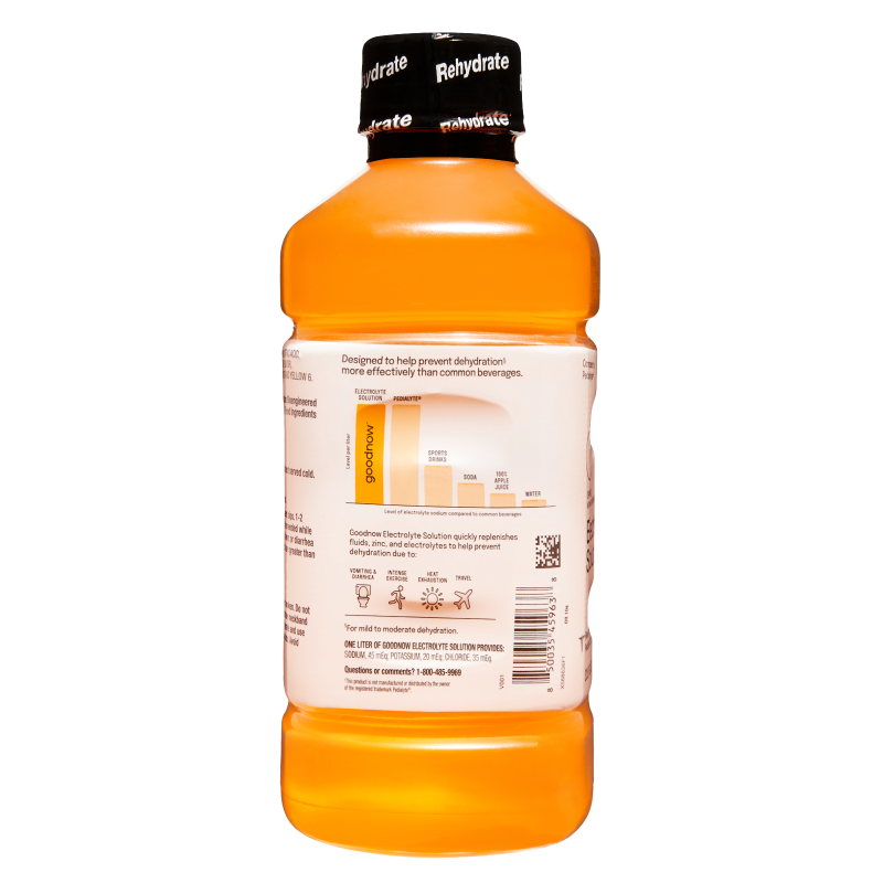 Goodnow Electrolyte Solution Orange 1L