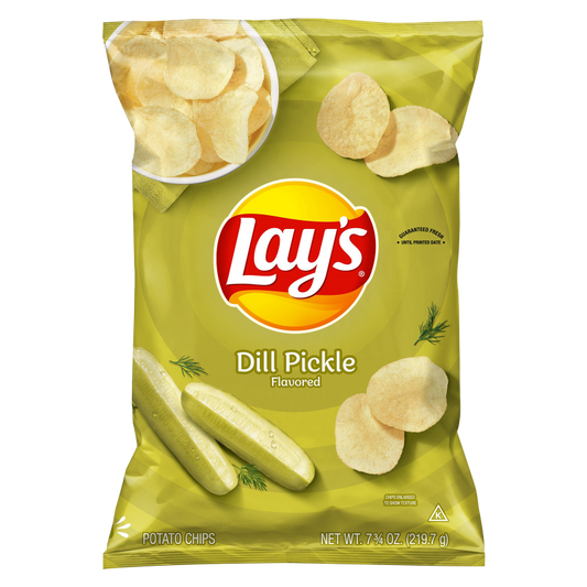 Lay's Cool Dill Pickle Potato Chips 7.75oz