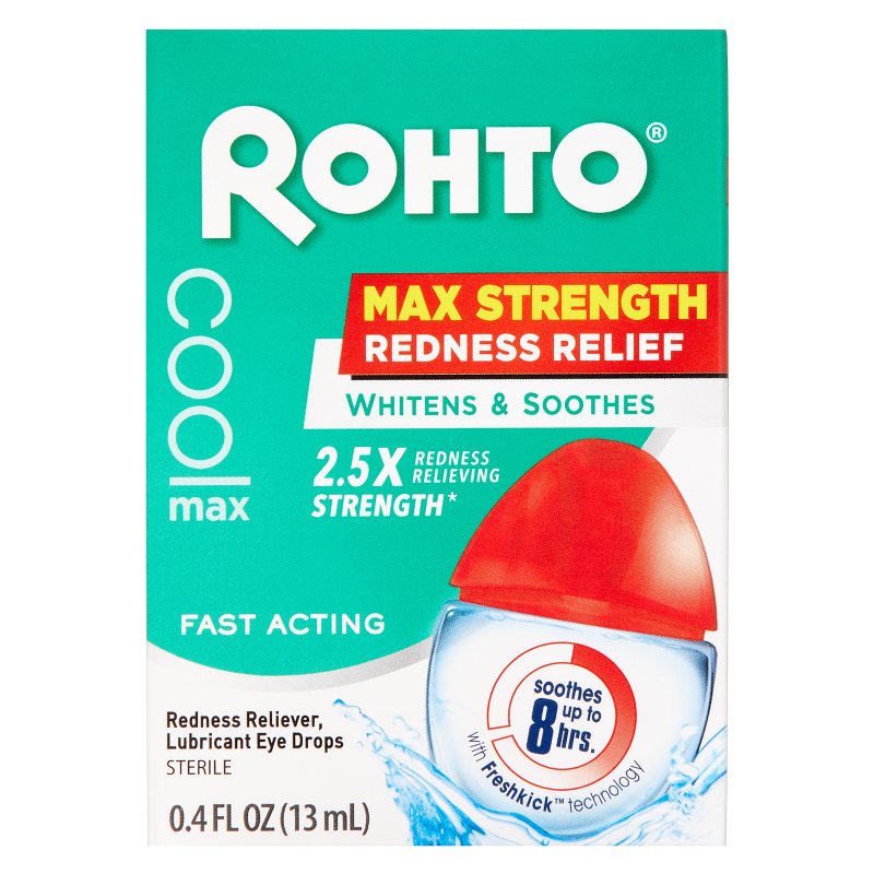 Rohto Cool Max Eye Drops 0.4oz