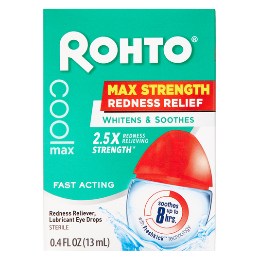 Rohto Cool Max Eye Drops 0.4oz