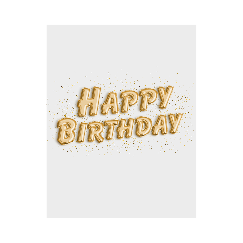 Happy Birthday Greeting Card