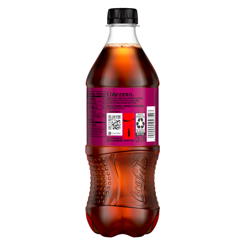 Coca-Cola Cherry Zero 20oz Btl.