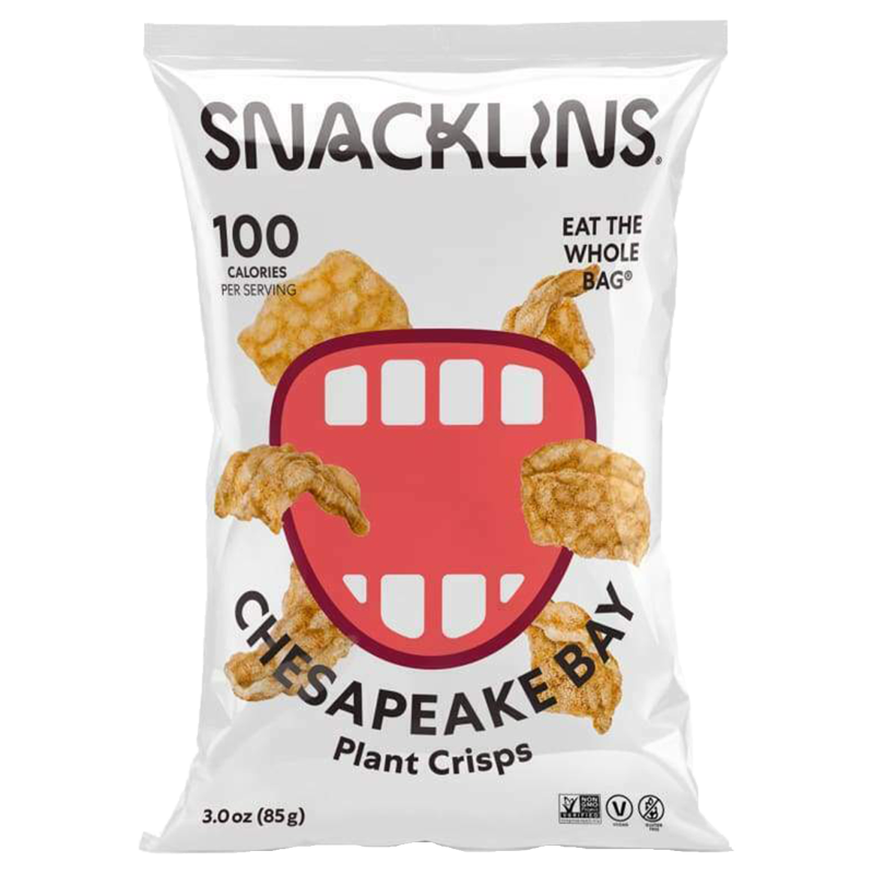 Snacklins Chesapeake Bay Plant Crisps 3oz