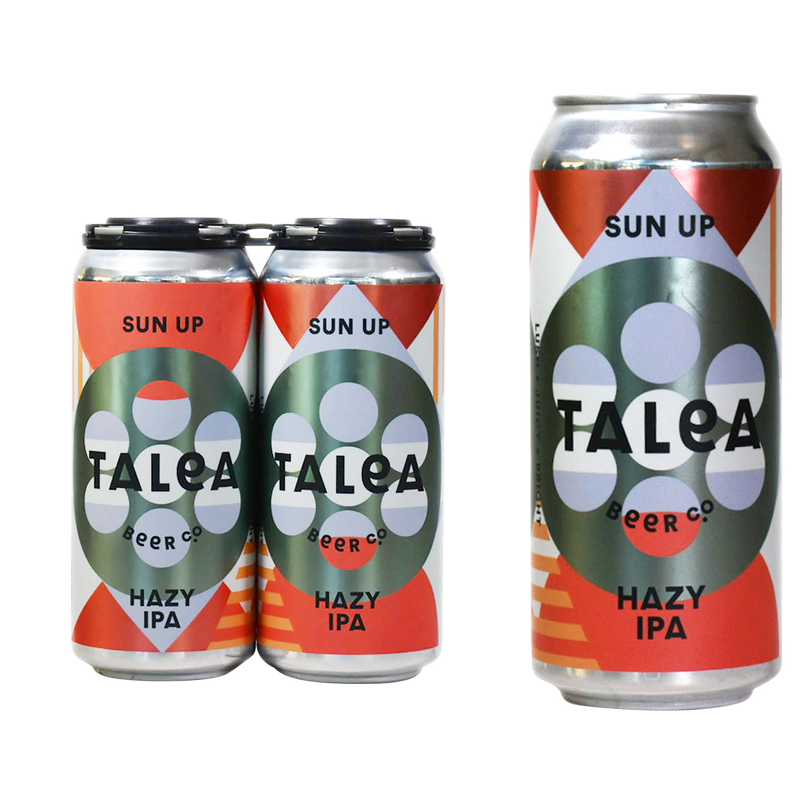 Talea Sun Up Hazy IPA 4pk 16oz Can 6.5% ABV