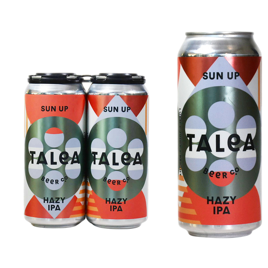 Talea Sun Up Hazy IPA 4pk 16oz Can 6.5% ABV