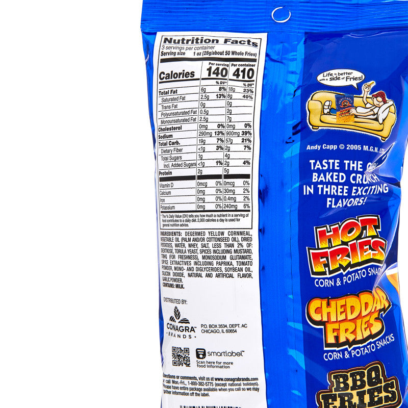 Andy Capp's Hot Fries 3oz