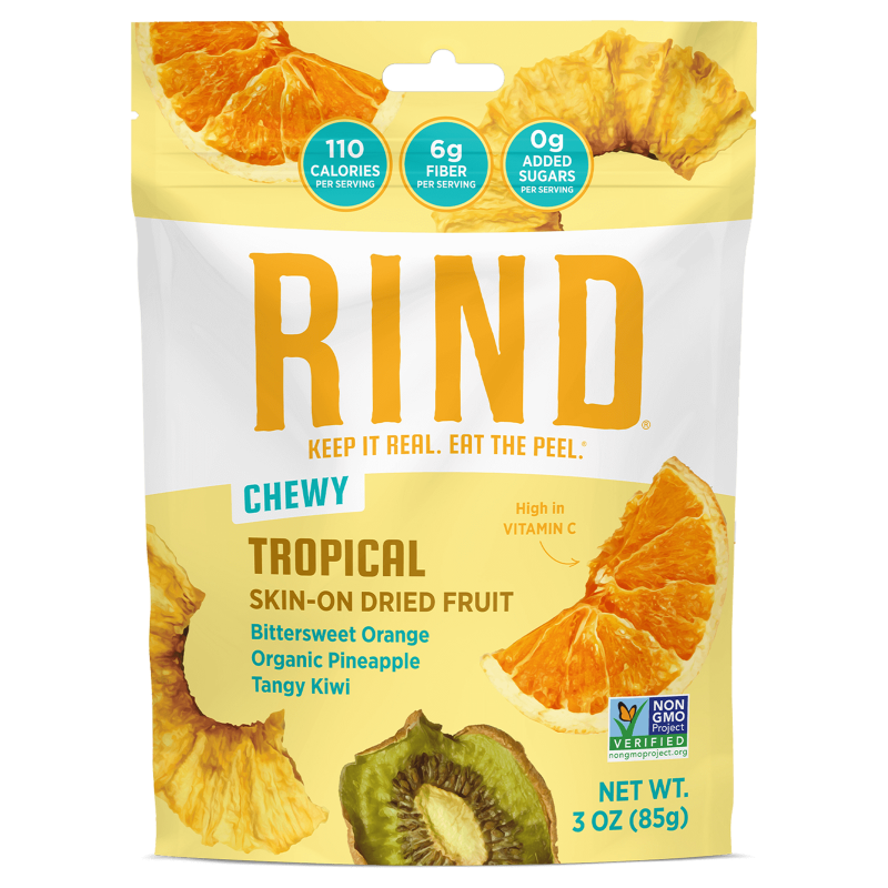 Rind Tropical Skin-On Chewy Dried Fruit Blend 3oz