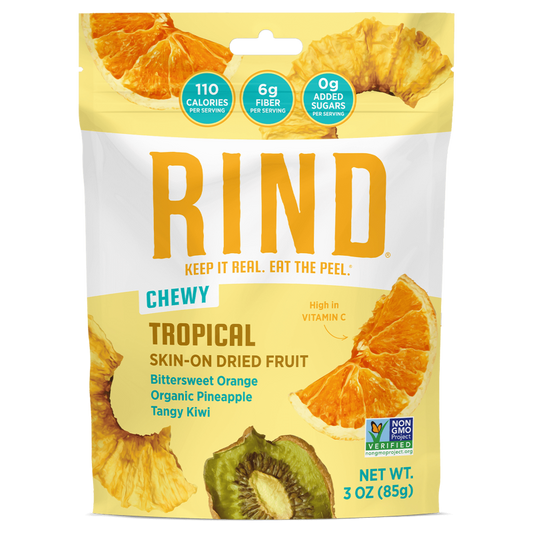 Rind Tropical Skin-On Chewy Dried Fruit Blend 3oz