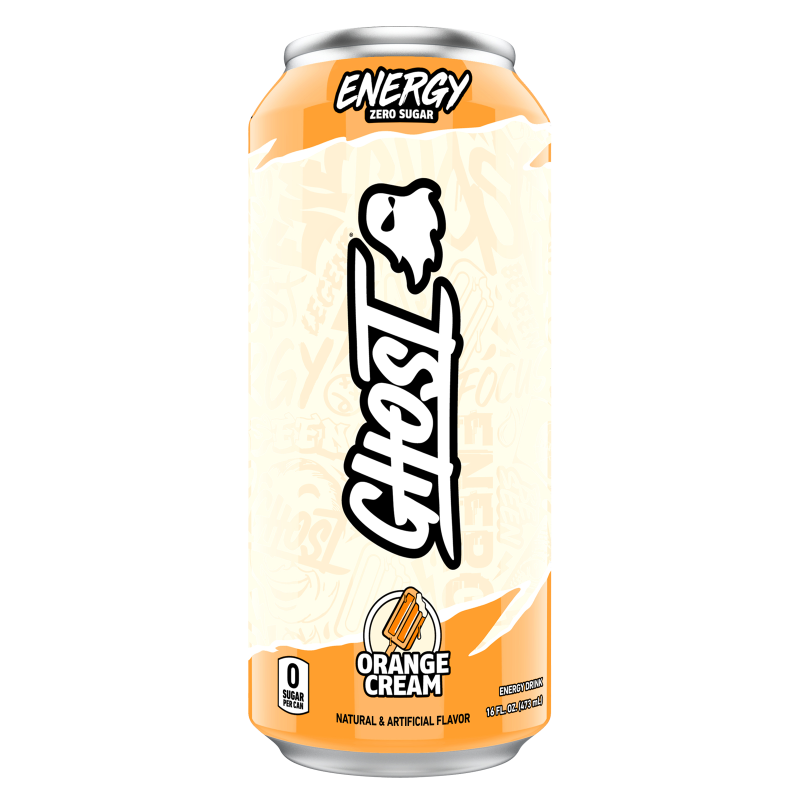 GHOST® Energy Orange Cream 16oz Can