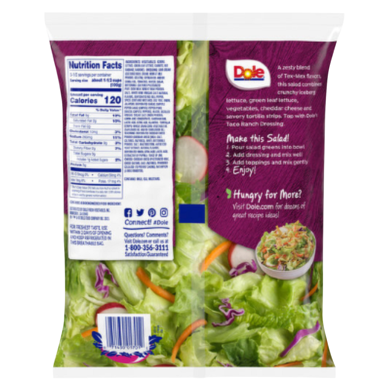 Dole Premium Southwest Salad Kit - 13oz