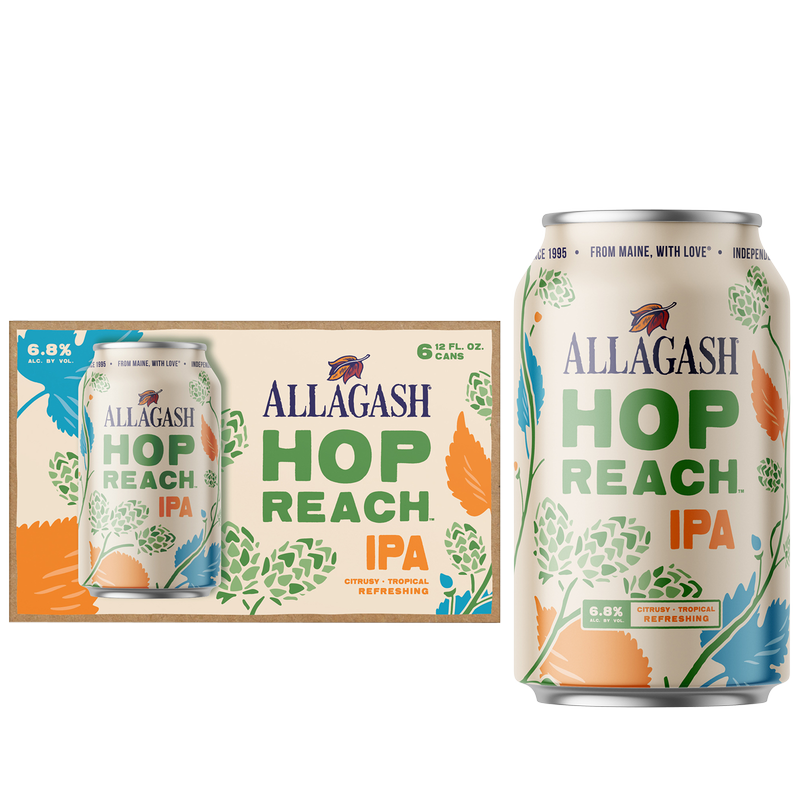 Allagash Hop Reach IPA 6pk 12oz Can 6.8% ABV