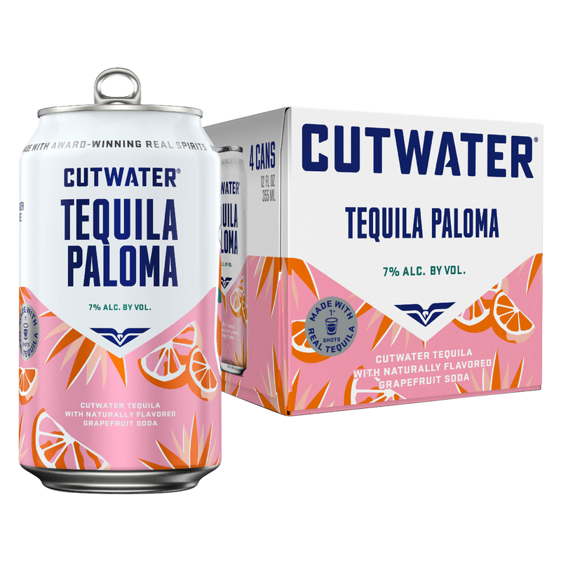 Cutwater Grapefruit Tequila Paloma 4pk 12oz Cans