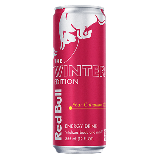 Red Bull Energy Drink, The Winter Edition, Pear Cinnamon, 12 Fl Oz