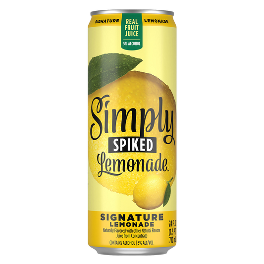 Simply Spiked Signature Lemonade Single 24oz Can 5% ABV