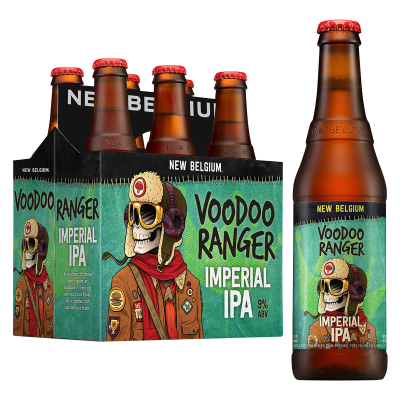 New Belgium Voodoo Ranger Imperial IPA 6pk 12oz Btl 9.0% ABV