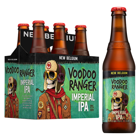 New Belgium Voodoo Ranger Imperial IPA 6pk 12oz Btl 9.0% ABV