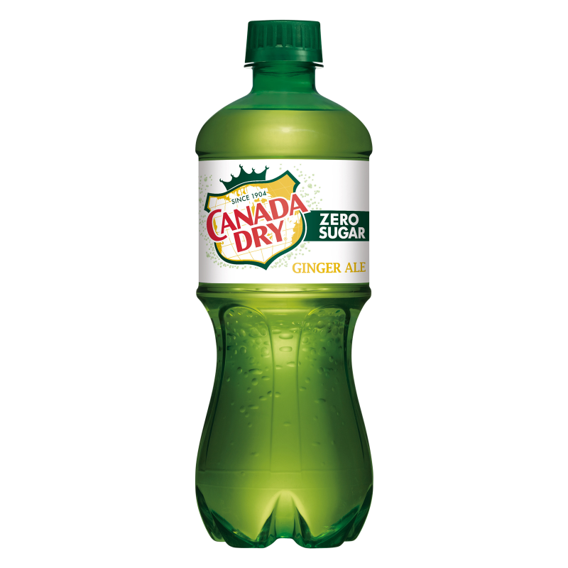 Canada Dry Zero Sugar Ginger Ale 20oz Btl