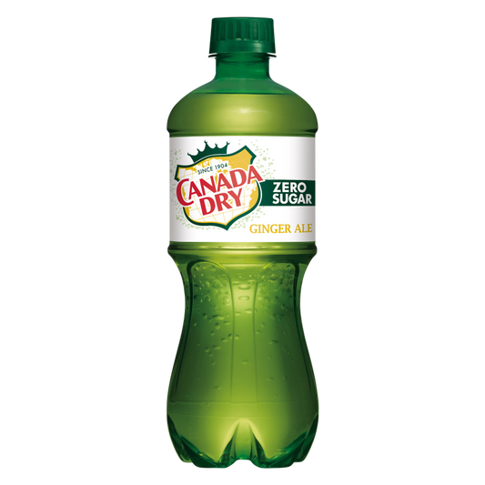 Canada Dry Zero Sugar Ginger Ale 20oz Btl