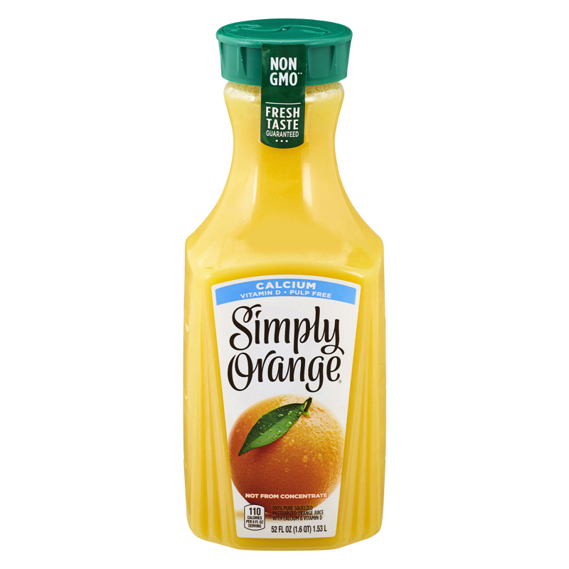 Simply Orange Juice With Calcium 52oz