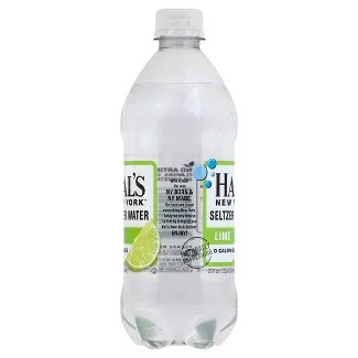 Hal's New York Lime Seltzer 20oz