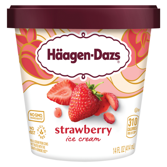 Haagen-Dazs Strawberry Ice Cream Pint