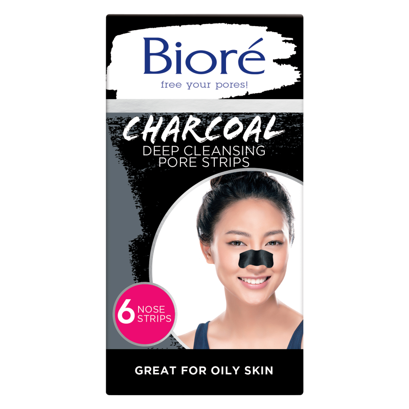 Biore Charcoal Deep Cleansing Pore Strips 6ct