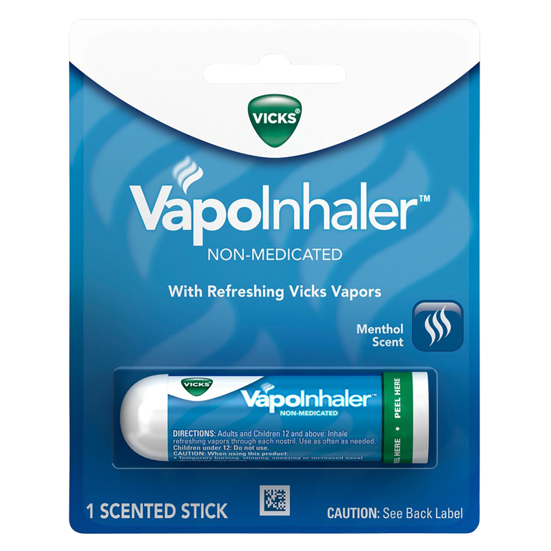 Vicks Non-Medicated Vapor Inhaler Menthol 0.2ml