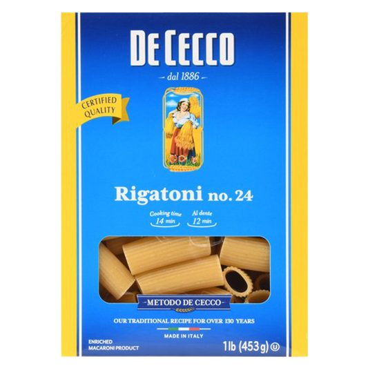 De Cecco Rigatoni Pasta 16oz