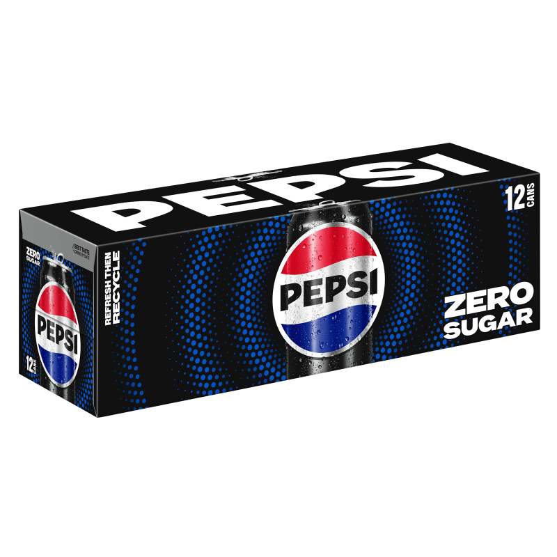 Pepsi Zero Sugar 12pk 12oz Can