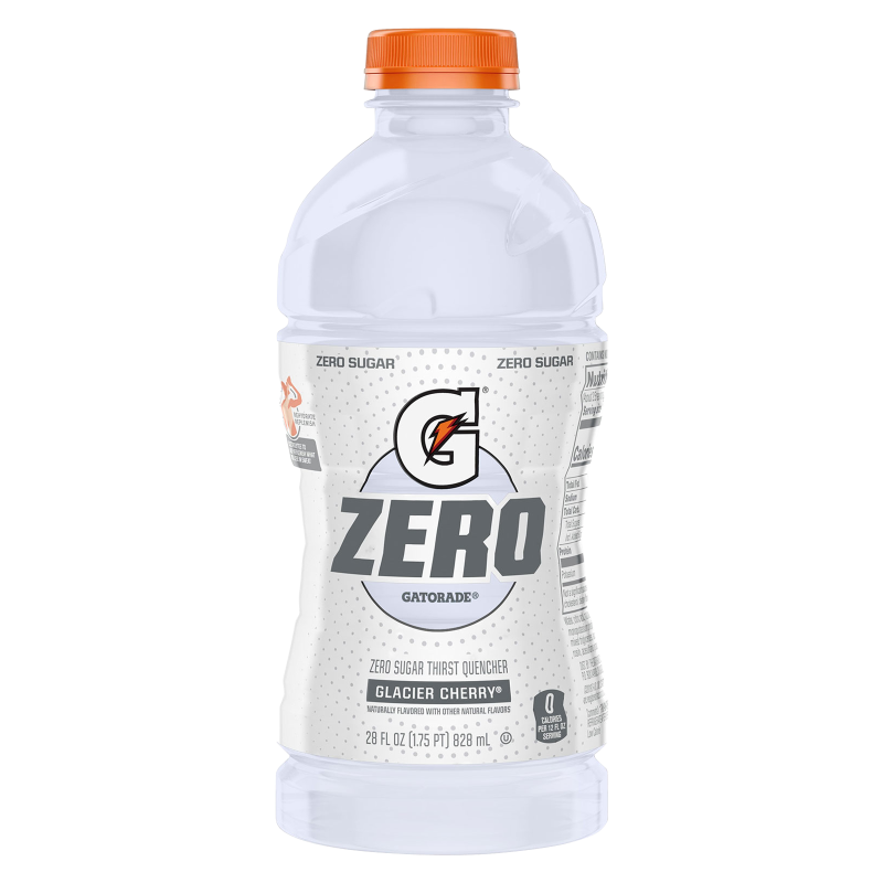 Gatorade Zero Glacier Cherry 28oz Btl