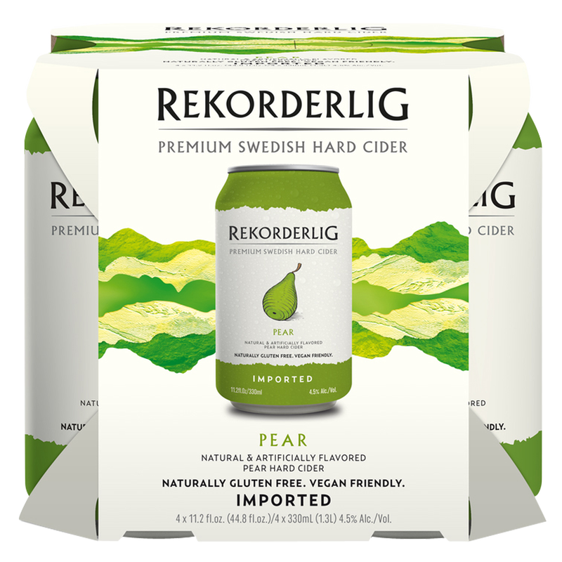 Rekorderlig Pear Cider 4pk 11.2oz Can 4.5% ABV