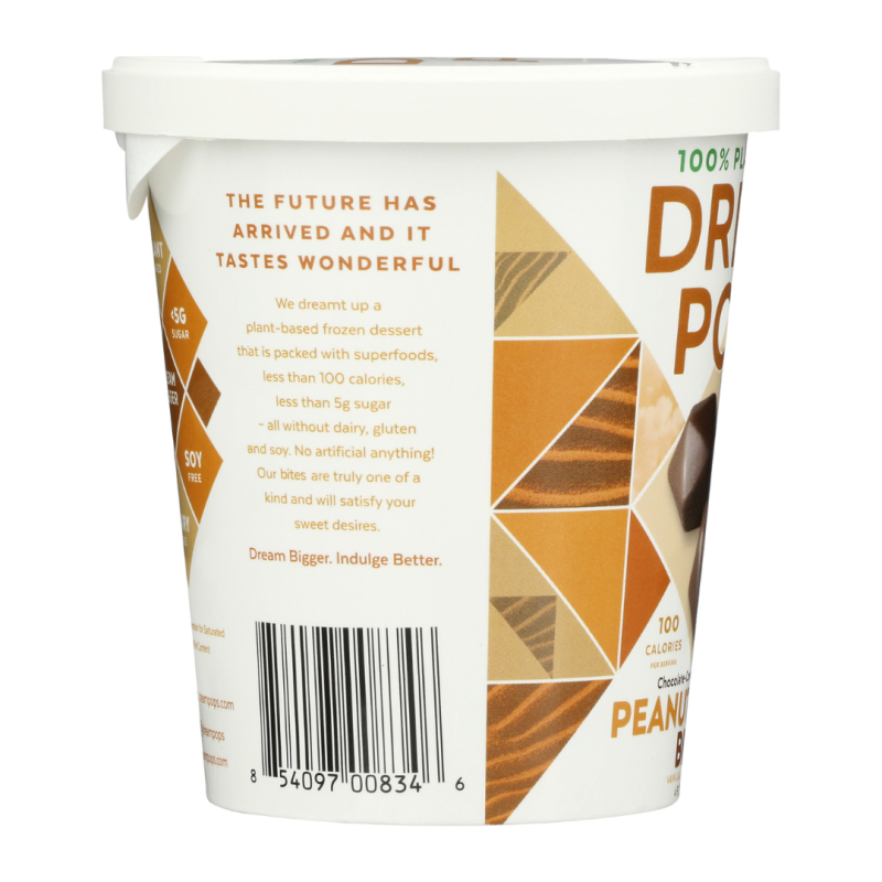 Dream Pops Peanut Butter Dream Non-Dairy Bites 4oz