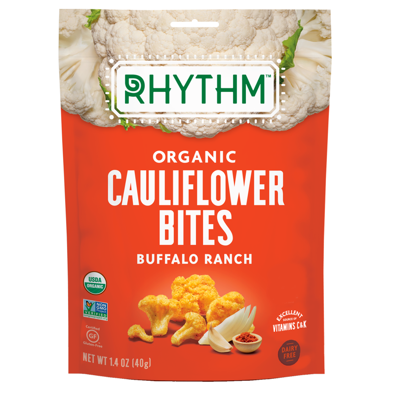 Rhythm Superfoods Buffalo Ranch Cauliflower Bites 1.4oz