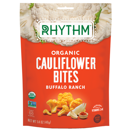 Rhythm Superfoods Buffalo Ranch Cauliflower Bites 1.4oz