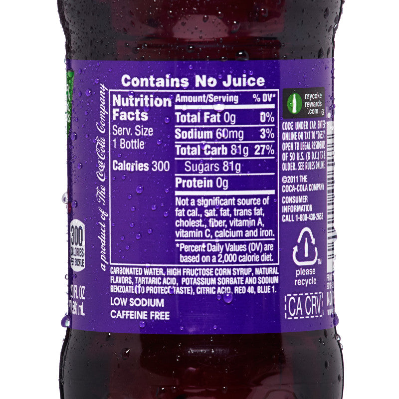 Fanta Grape 20oz Btl